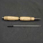 Stylo en bouleau ligne élégance modèle unique fait main