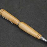 Stylo en viorne ligne élégance modèle unique fait main