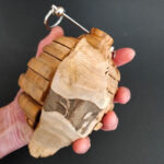 Création pendule en bois d'Abricotier