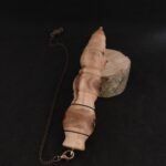 Pendule de radiesthésie fait main bois de chêne howood