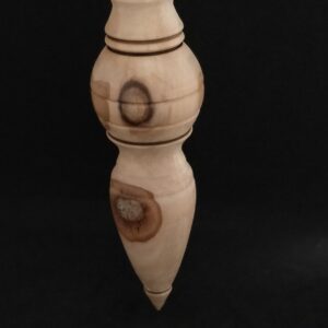 Pendule de radiesthésie en bois d'olivier artisanat howood fait main France pour soins énergétique, géobiologie