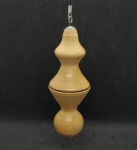 Pendule de désenvoûtement en bois de buis pour magnétiseur aguerri fabrication française HOWOOD