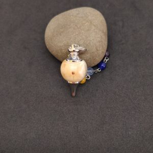 Pendule Broche Cèdre bleu