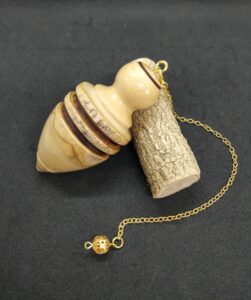 Pendule Druide en bois de buis