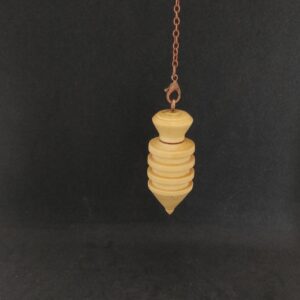 Pendule de radiesthésie Phi en bois de buis - Artisanat Howood