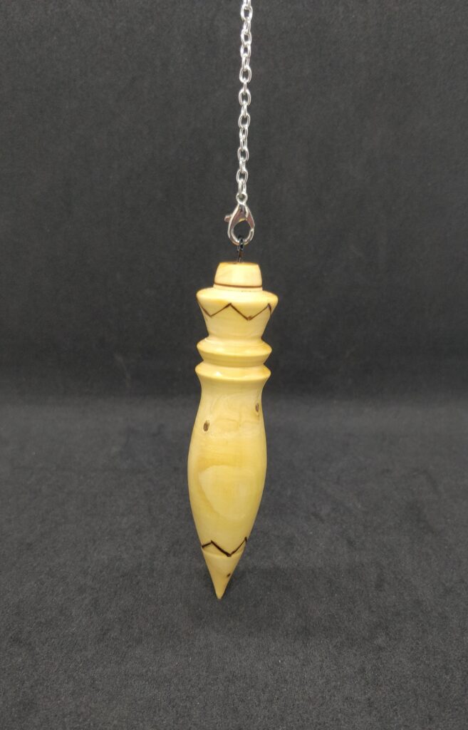 Pendule de Thôt en Buis - artisanat Howood