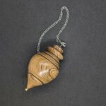 Pendule de radiesthésie artisanal en cytise