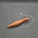 Pendule Égyptien Artisanal en Gonçalo Alves (Bois de Tigre)