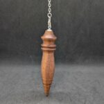 Pendule Égyptien Artisanal en Gonçalo Alves (Bois de Tigre)