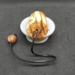 Pendule artisanal de radiesthésie Hébraïque en if